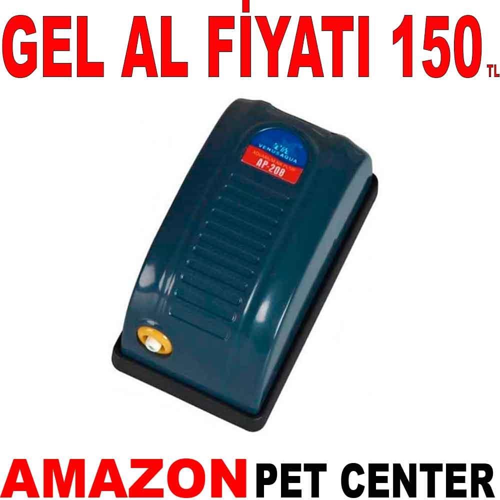 Venus Aqua Tek Çıkışlı Hava Motoru AP208 35001874 Amazon Pet Center