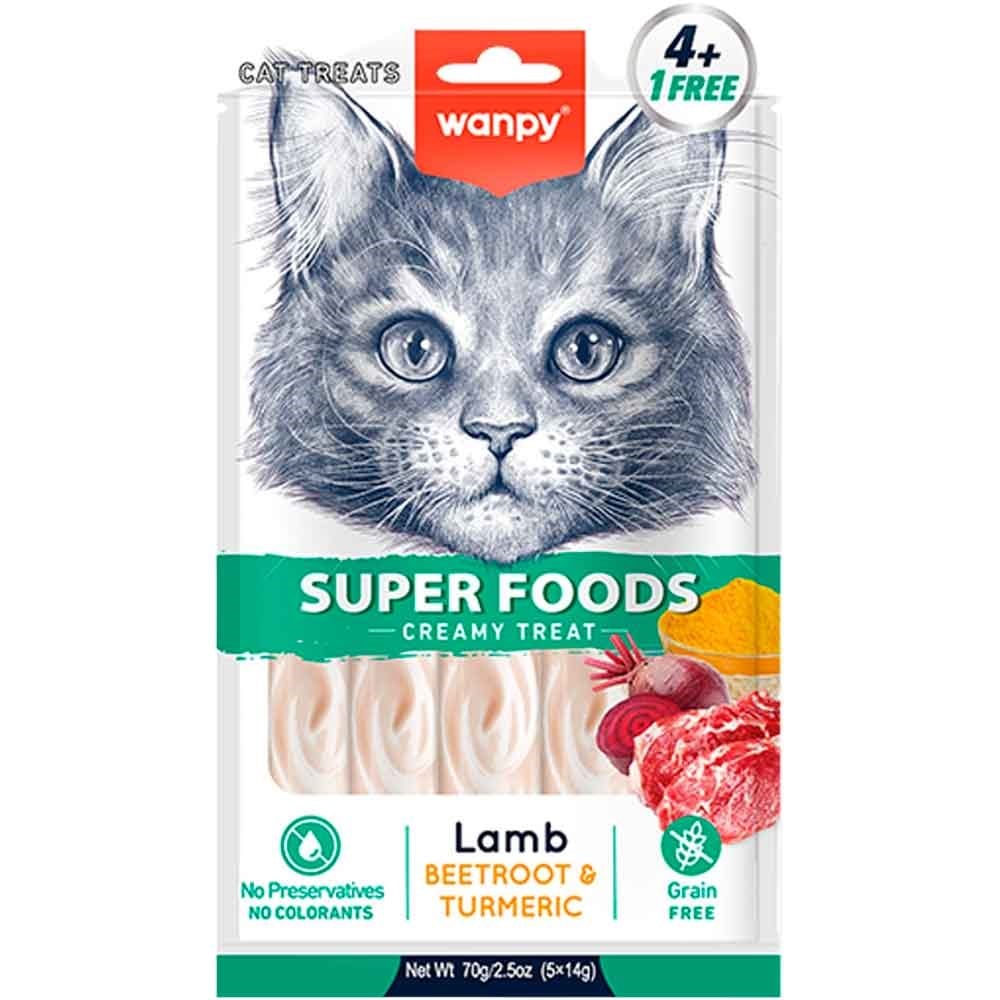 Wanpy Kedi Ödülü Kuzu Etli Pancar & Zerdeçallı 14 Gr X 5 Li 6927749874119 Amazon Pet Center