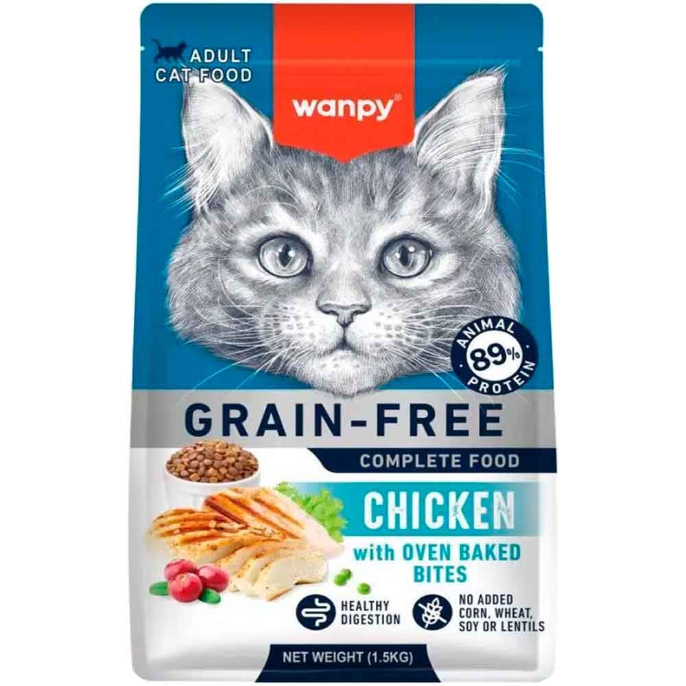Wanpy Tahılsız Tavuklu Kedi Maması 1.5 Kg 6927749825104 Amazon Pet Center