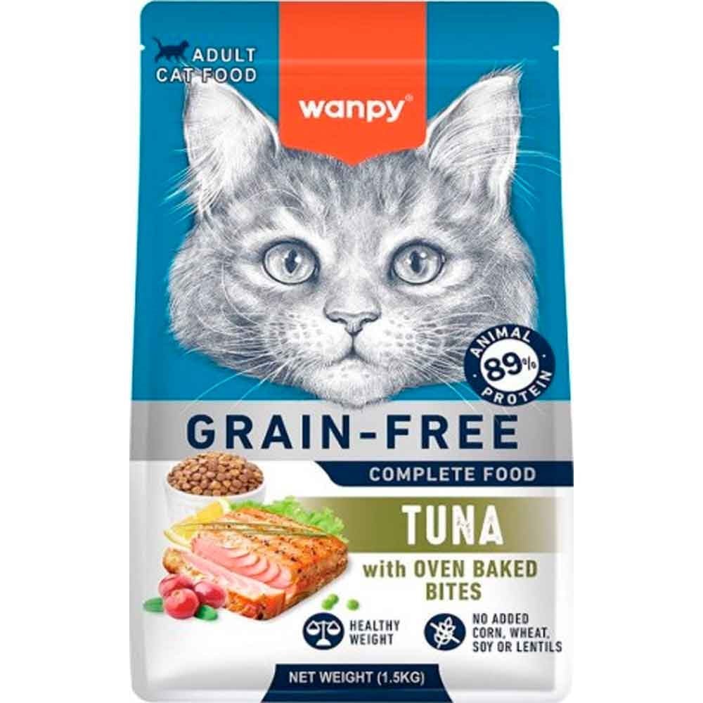 Wanpy Tahılsız Ton Balıklı Yetişkin Kedi Maması 1.5 Kg 6927749825111 Amazon Pet Center