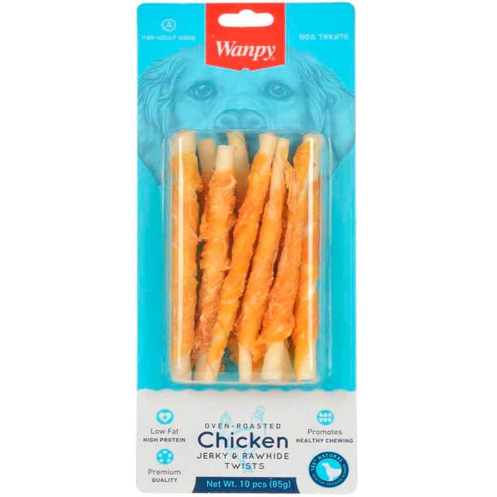 Wanpy Tavuk Sargılı Çiğneme Çubukları Köpek Ödülü 85 Gr 6927749810582 Amazon Pet Center