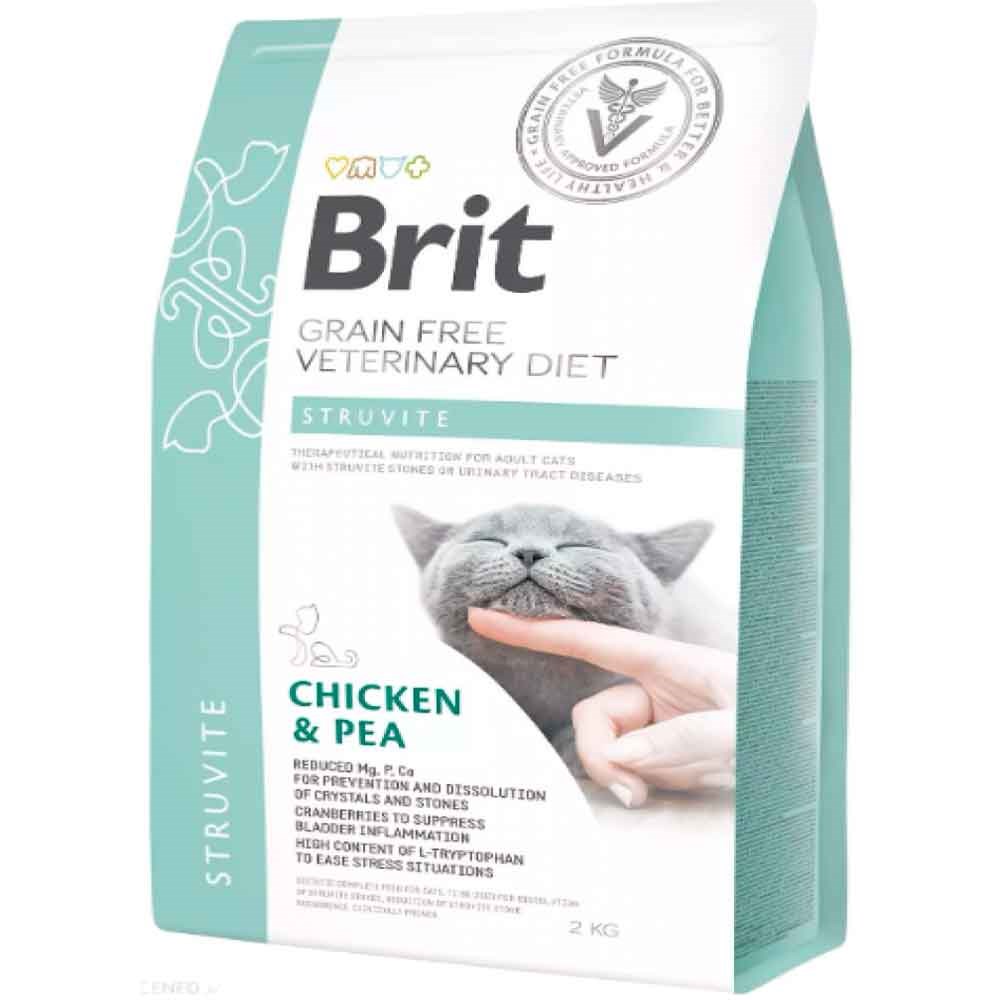 Brit Veterinary Diet Renal Böbrek Yetmezliği olan Kediler için Tahılsız Kedi  Maması 2 kg 8595602528325 Amazon Pet Center