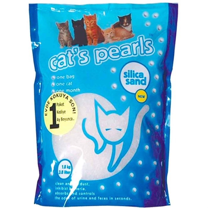Cat Pearls Kristal Kedi Kumu 3.8 Lt 6924030100353 Amazon Pet Center
