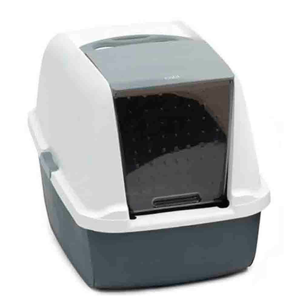 Catit Magıc Blue Litter Box Regular 57-46,5-42 Cm 022517440759 Amazon Pet Center