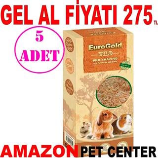Euro Gold Kemirgenler İçin Talaş 15 Lt 5 AD 20550004 Amazon Pet Center
