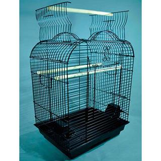 Euro Gold Papağan Kafesi Oval Çatılı Siyah 32137118 Amazon Pet Center