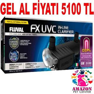 Fluval UVC Filtre In Line Clarifier 1500 Lt 20072001 Amazon Pet Center