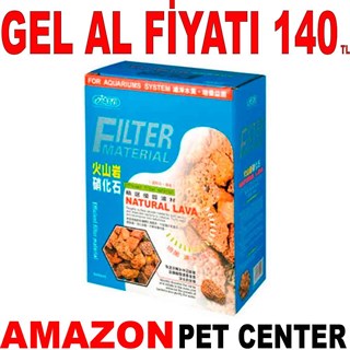 Ista Doğal Lav Taşı Filtre Malzemesi 500 Ml Gel Al 35006923 Amazon Pet Center