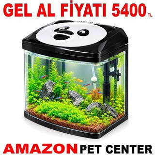 Makro Panda Akvaryum Siyah 38 x 26 x 45 Cm Gel Al 35015086 Amazon Pet Center