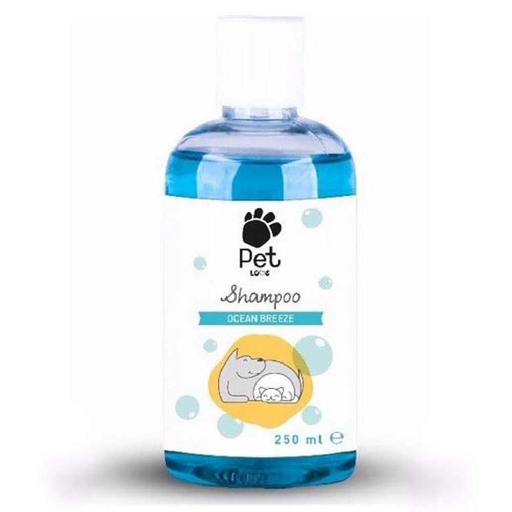 Pet Love Okyanus Esintisi Kokulu Kedi ve Köpek Şampuanı 250 ml 8697407163166 Amazon Pet Center