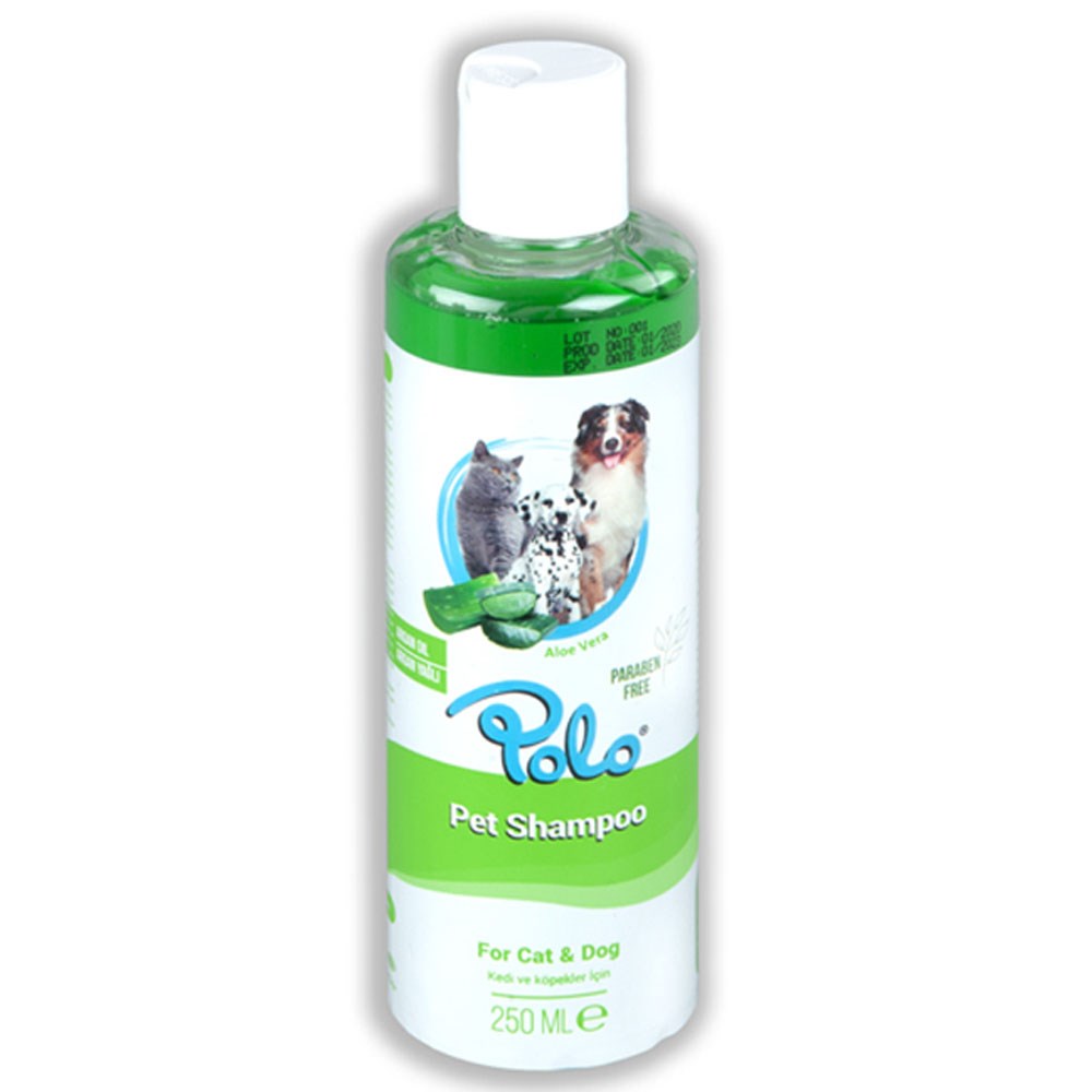 Polo Aloe Vera Aromalı Kedi ve Köpek Şampuanı 250 ml 8699004264017 Amazon Pet Center
