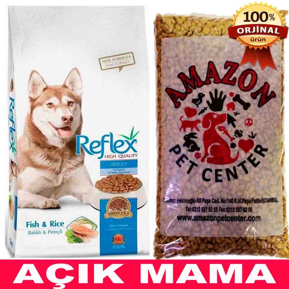 Reflex Balıklı Yetişkin Köpek Maması Açık 1 Kg 32102703 Amazon Pet Center