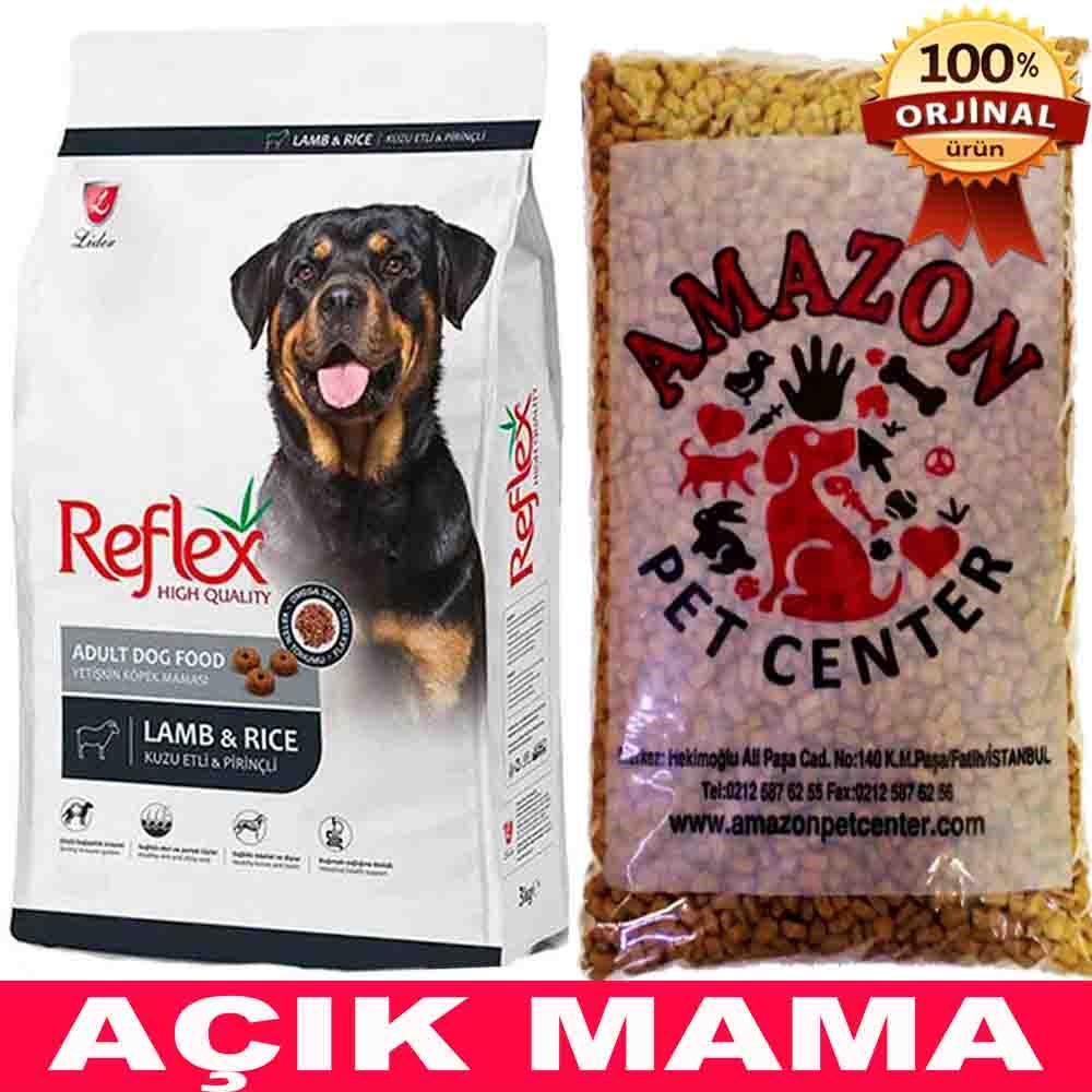 Reflex Kuzu Etli Yetişkin Köpek Maması Açık 1 Kg 32102680 Amazon Pet Center
