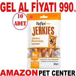 Reflex Tavuklu Baget Köpek Ödül Maması 80gr 10 AD Gel Al 19690001 Amazon Pet Center