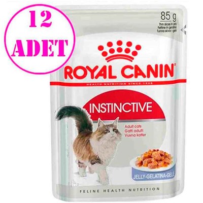 Royal Canin İnstinctive Jelly Kedi Konservesi 85 Gr 12 Adet 32109108 Royal Canin Yetişkin Kedi Konserve Mamaları Amazon Pet Center