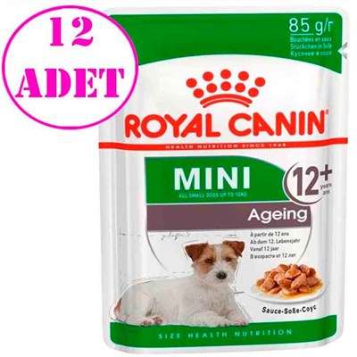 Royal Canin Mini Ageing +12 Köpek Konservesi 85 gr 12 Ad 32120868 Royal Canin Koli Köpek Konserve Mamaları Amazon Pet Center