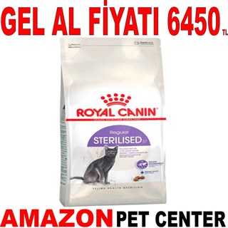 Royal Canin Sterilised Kedi Maması 15 Kg Gel Al 18389005 Amazon Pet Center