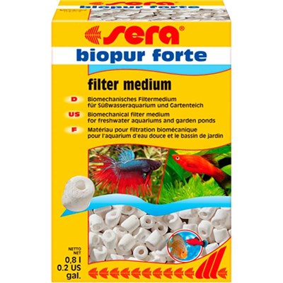 Sera Biopur Forte Filtre Malzemesi 0,8 Lt 4001942084222 Sera Akvaryum Filtre Malzemeleri Amazon Pet Center