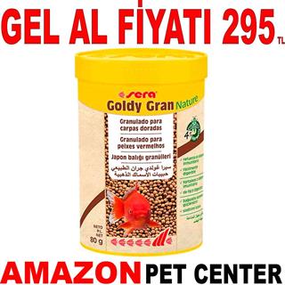 Sera Goldy Gran Nature Japon Balığı Yemi 250 ML Gel Al 35006510 Amazon Pet Center