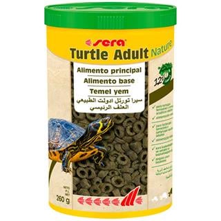 Sera Turtle Adult Nature Kaplumbağa Yemi 1000 ML 4001942529006 Amazon Pet Center
