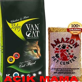 Vancat Tavuklu Kedi Maması Açık 1 Kg 32136166 Amazon Pet Center