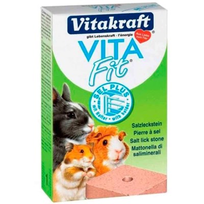 Vitakraft Vita Fit Sel Plus Kemirgenler İçin Tuzlu Mineral Taşı 40 Gr 4008239150264 Vitakraft Hamster Kemirme Taşı Amazon Pet Center