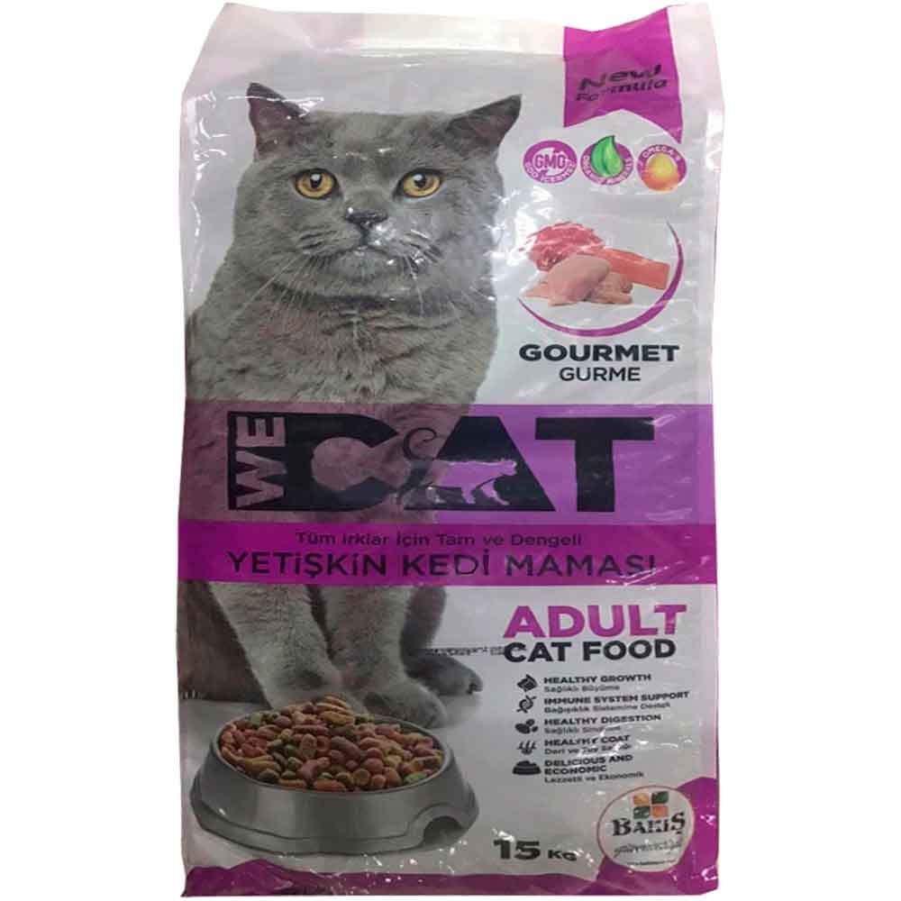 We Cat Gurme Yetişkin Kedi Maması 15 Kg 8683690222055 Amazon Pet Center