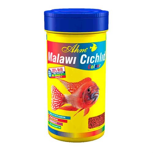 Ahm Malawi Cichlid Colour Granulat Balık Yemi 250 ml 8699375330243 Amazon Pet Center