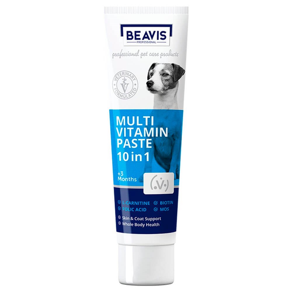 Beavis Köpekler için Multi Vitamin Paste 10 in 1 100 ml 8681299609178 Amazon Pet Center