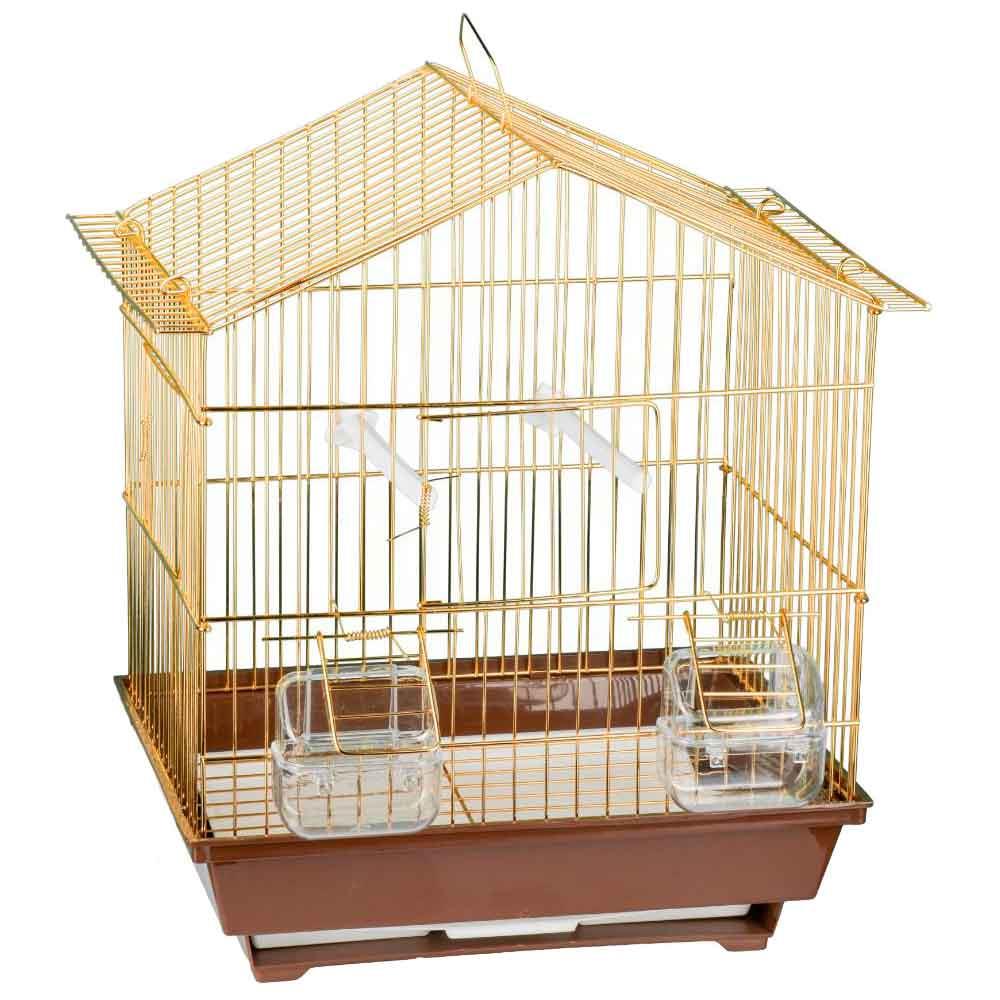 Bilgin Kuş Kafesi Çatılı 200 Gold 32130560 Amazon Pet Center