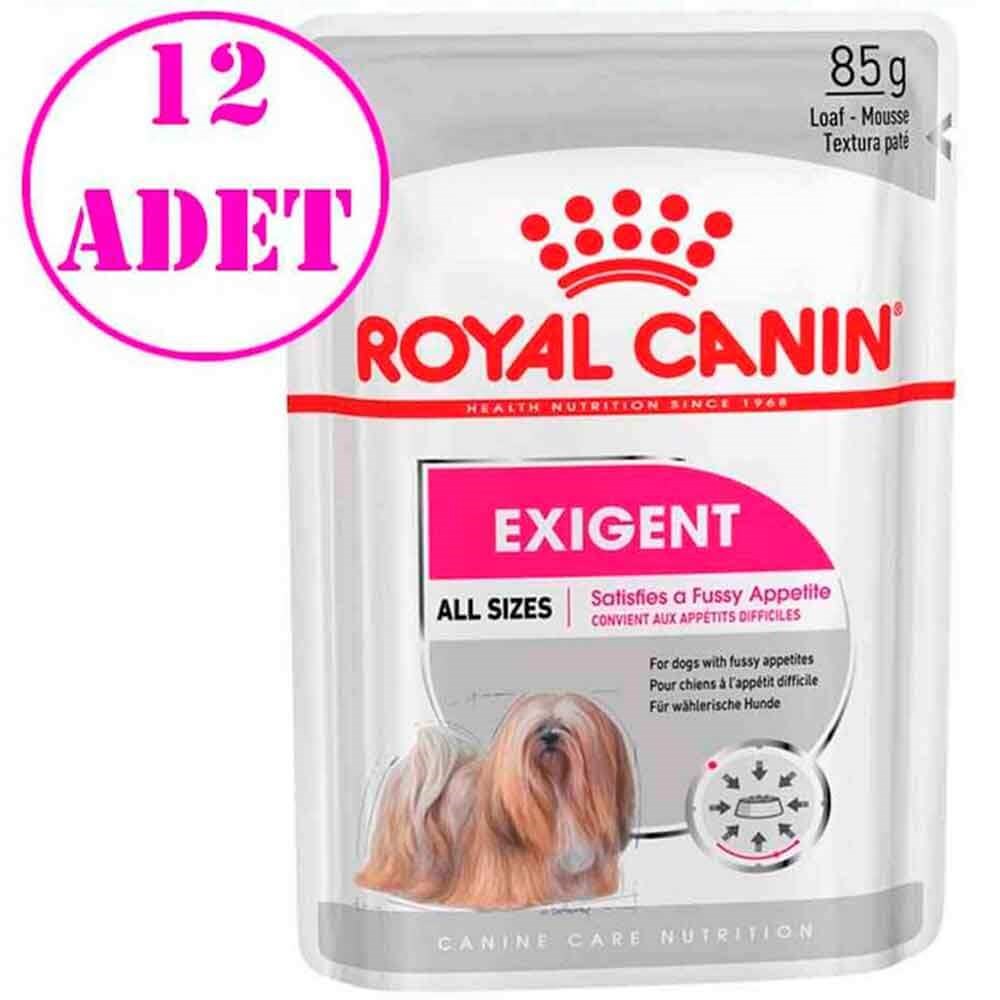 Royal Canin Exigent Köpek Konservesi 85 gr 12 Ad-AMAZONPETCENTER.COM