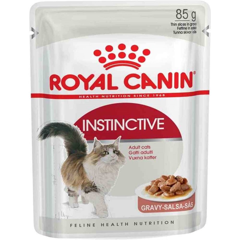 Royal Canin İnstinctive Gravy Kedi yaş Mama 85 Gr 9003579308936 Amazon Pet  Center