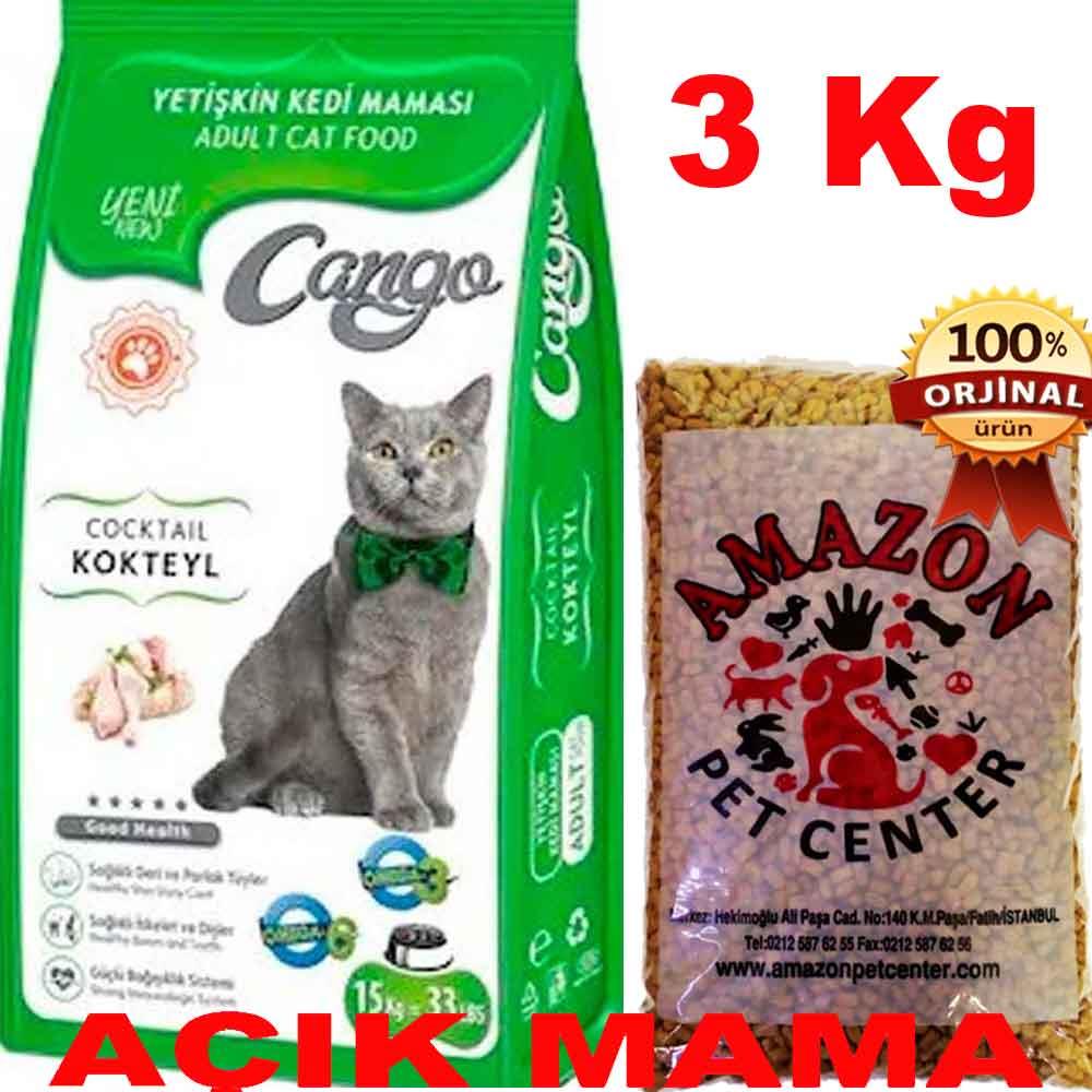 Cango Kedi Maması Kokteyl Açık 3 Kg 32136623 Amazon Pet Center