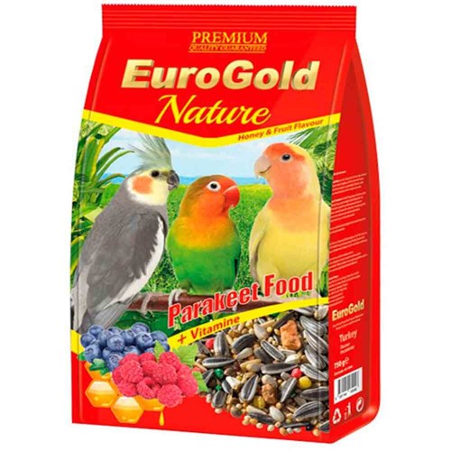 Euro Gold Pareket Yemi 750 Gr  8681144130048 Euro Gold Papağan Yemleri Amazon Pet Center