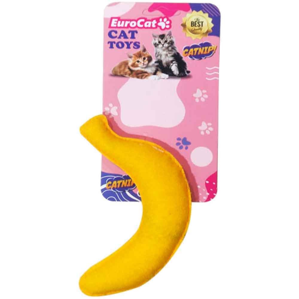 EuroCat Toys Muz Kedi Oyuncağı 8681144196105 Amazon Pet Center