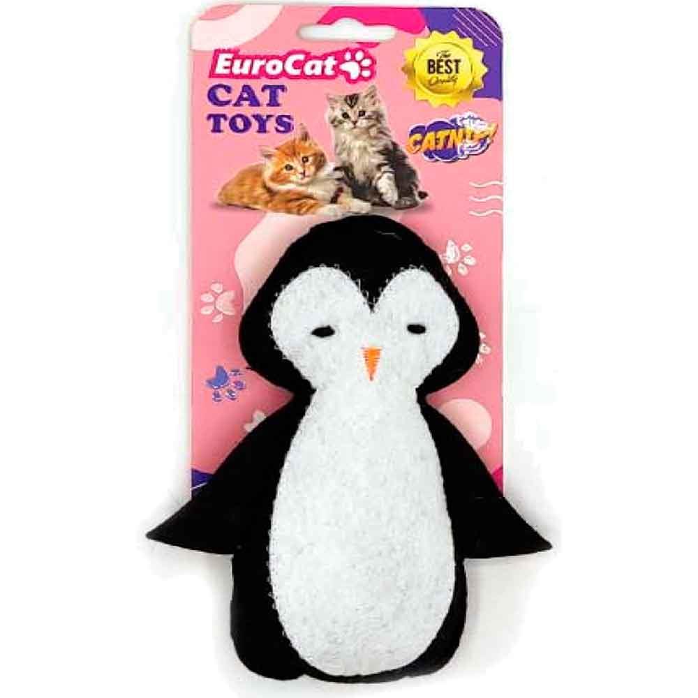 EuroCat Toys Penguen Kedi Oyuncağı 8681144196051 Amazon Pet Center