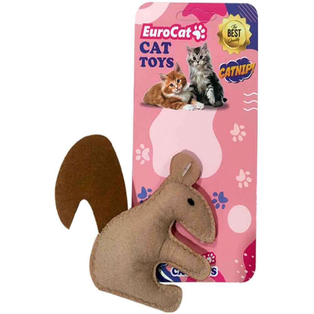 EuroCat Toys Sincap Şeklinde Kedi Oyuncağı 8681144196150 Amazon Pet Center