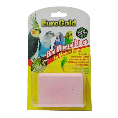 EuroGold Orta Boy Kuşlar için Mineral Blok 8681144130376 Amazon Pet Center