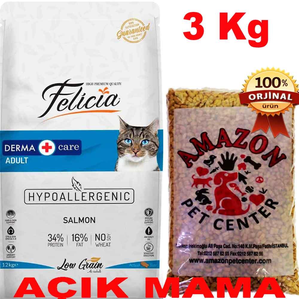 Felicia Somonlu Kedi Maması Açık 3 Kg 32120325 Amazon Pet Center