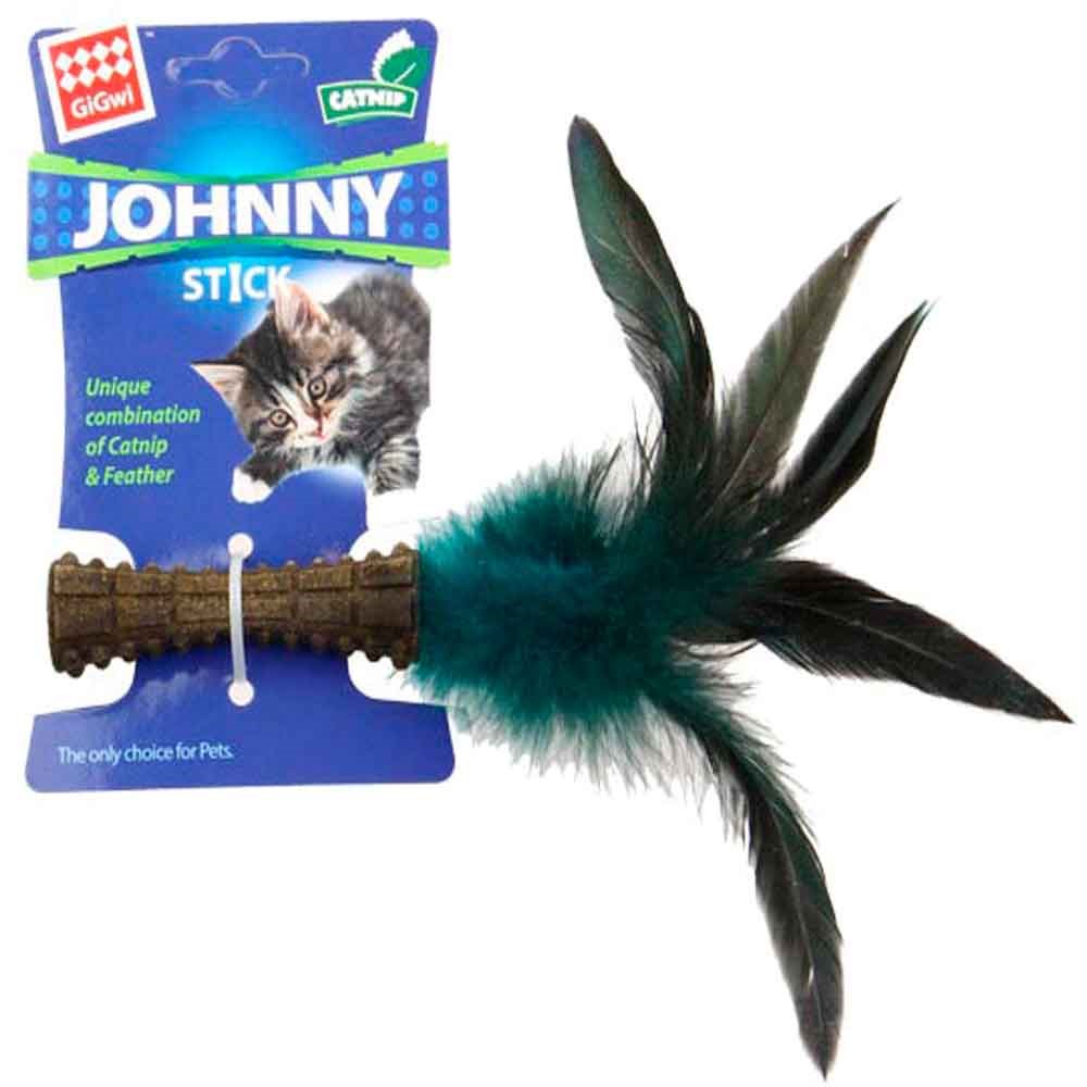 Gigwi Kedi Oyuncağı Johnny Stick Catnipli Doğal Oyuncak Tüylü 846295070713 Amazon Pet Center