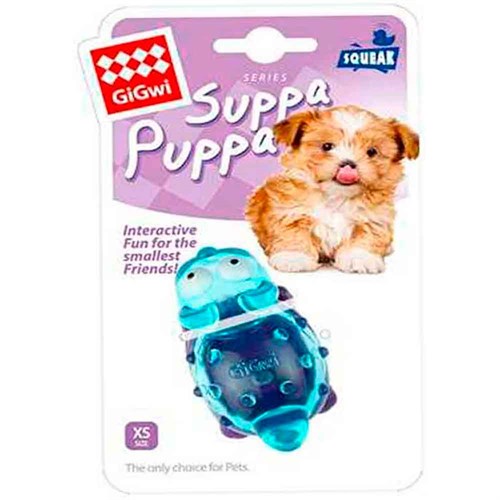 Gigwi Suppa Puppa Kedi Mavi Mor Yavru Köpek Oyuncağı 846295067027 Gigwi Kauçuk Plastik Köpek Oyuncakları Amazon Pet Center