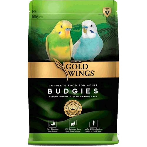 Gold Wings Premium Muhabbet Yemi 1 Kg 8680468041825 Gold Wings Premium Muhabbet Kuşu Yemleri Amazon Pet Center