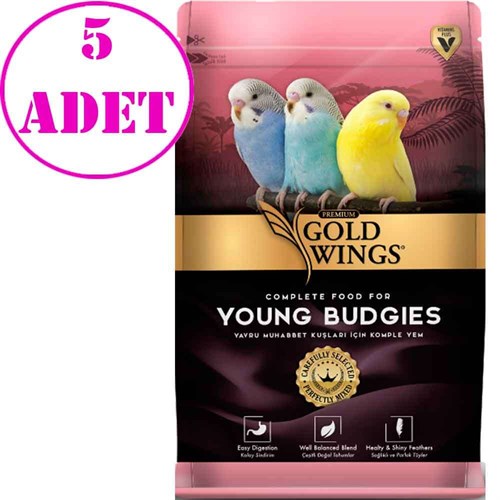 Gold Wings Premium Yavru Muhabbet Yemi 1Kg 5 AD 32126679 Gold Wings Premium Muhabbet Kuşu Yemleri Amazon Pet Center