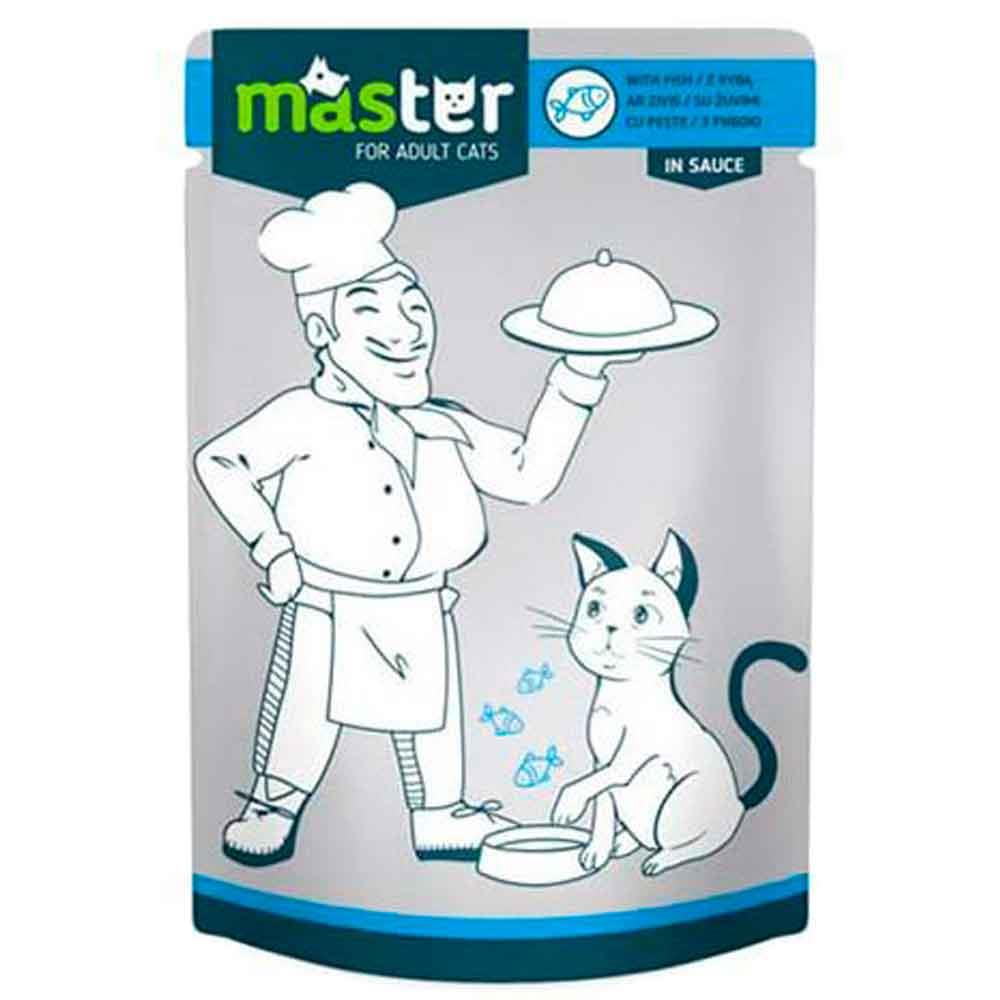 Master Kedi Konservesi Balıklı 80 Gr 4820083909078 Amazon Pet Center