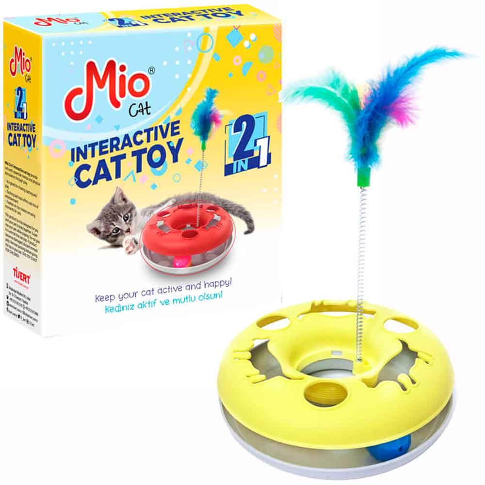 Mio İnteraktif Kedi Oyuncağı Toplu Çember 23 cm 8680067144811 Amazon Pet Center