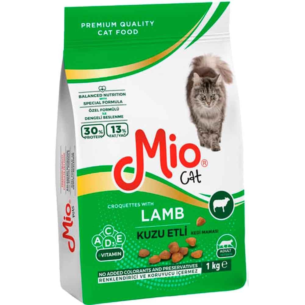 Mio Kuzu Etli Yetişkin Kedi Maması 1 Kg 8680067147263 Amazon Pet Center