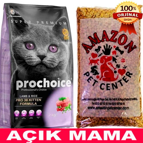 Prochoice Yavru Kedi Maması Açık 1 Kg 32110678 Pro Choice Açık Kedi Maması Amazon Pet Center