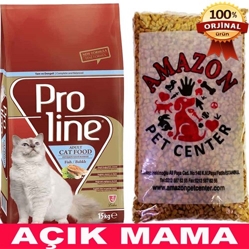 Proline Balıklı Kedi Maması Açık 1 Kg 32102789 Amazon Pet Center