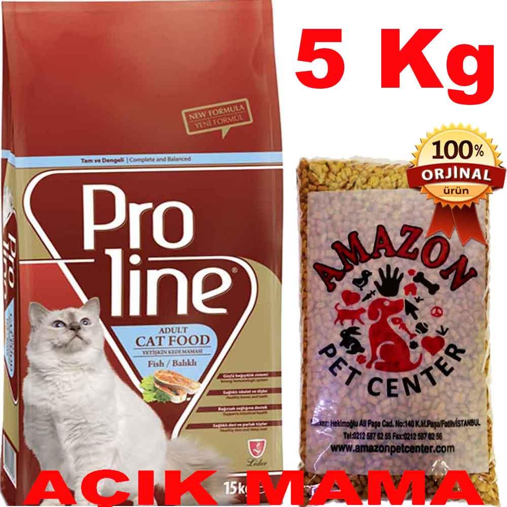 Proline Balıklı Yetişkin Kedi Maması Açık 5 Kg 32117479 Amazon Pet Center