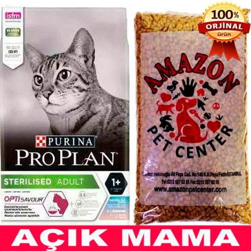 ProPlan Sterilised Kedi Maması Morina ve Alabalıklı Açık 1 Kg 32121674 Pro Plan Açık Kedi Maması Amazon Pet Center